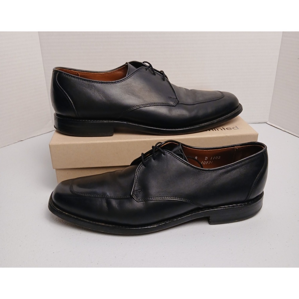 Allen Edmonds Sz 8 D  "Burton"  Brown Blucher Style #10931 Leather Shoes #1515‎